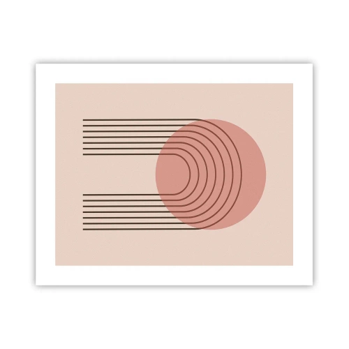 Affisch - Ostoppad attraktionskraft - 50x40 cm