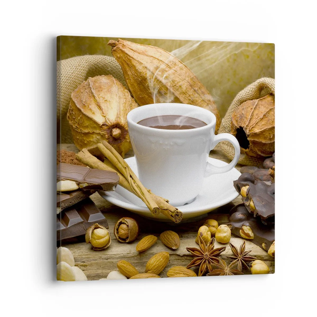 Canvastavla - Bild på duk - För de som söker upplevelser - 40x40 cm