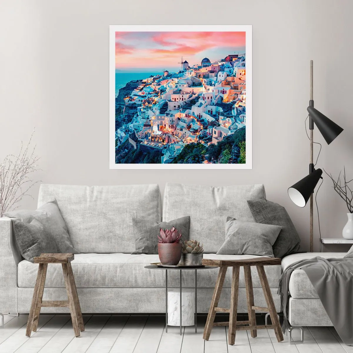 Affisch - Din stora grekiska semester - 50x50 cm