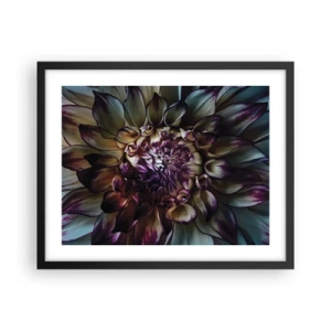 Affisch i svart ram - Blommande ungdom - 50x40 cm