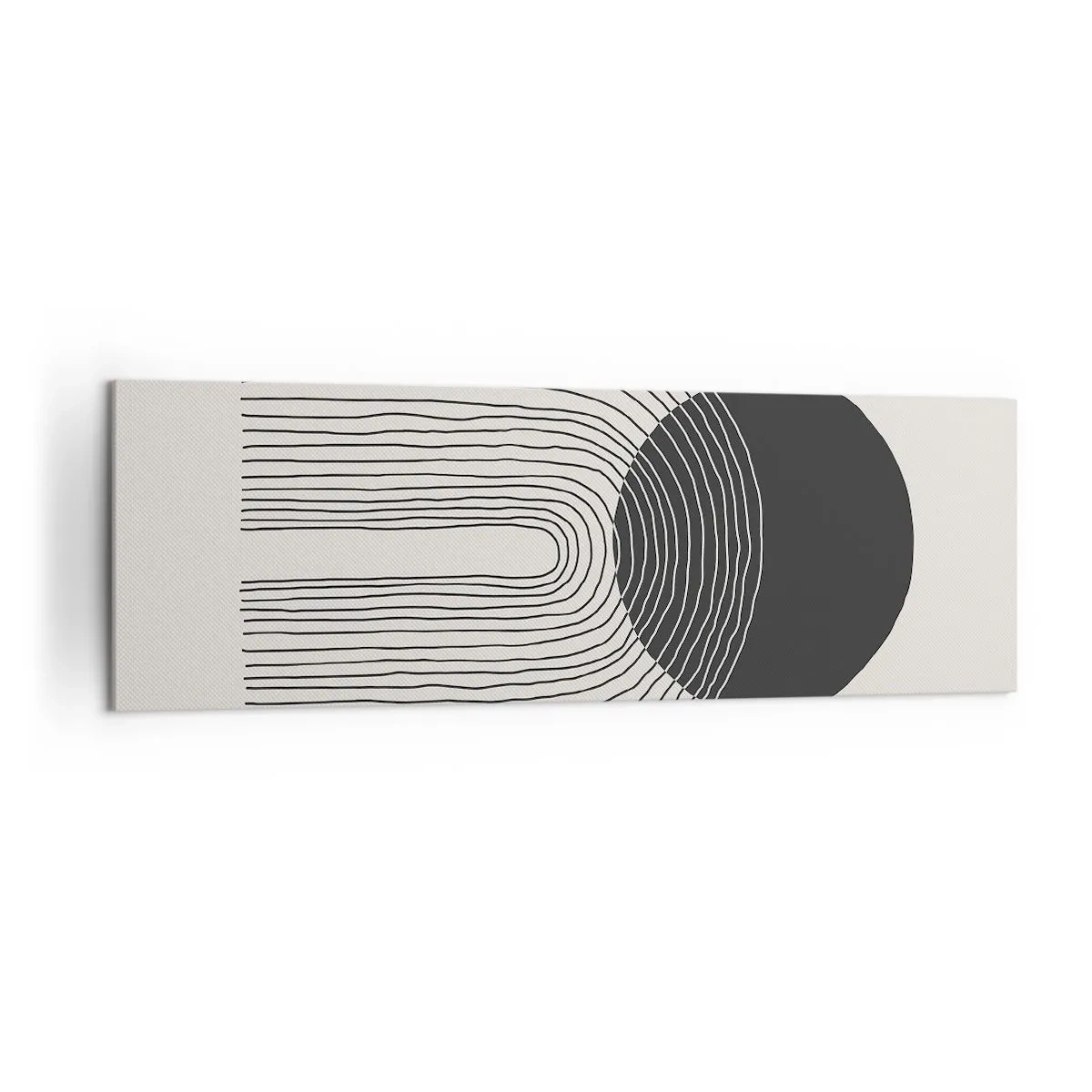 Canvastavla - Bild på duk - Darr och säkerhet - 160x50 cm