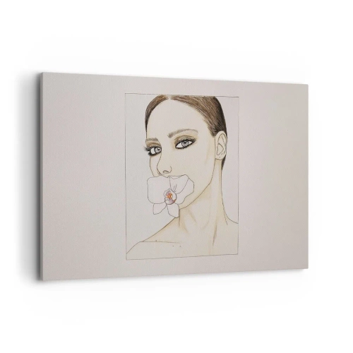 Canvastavla - Bild på duk - Elegansens och skönhetens symbol - 120x80 cm