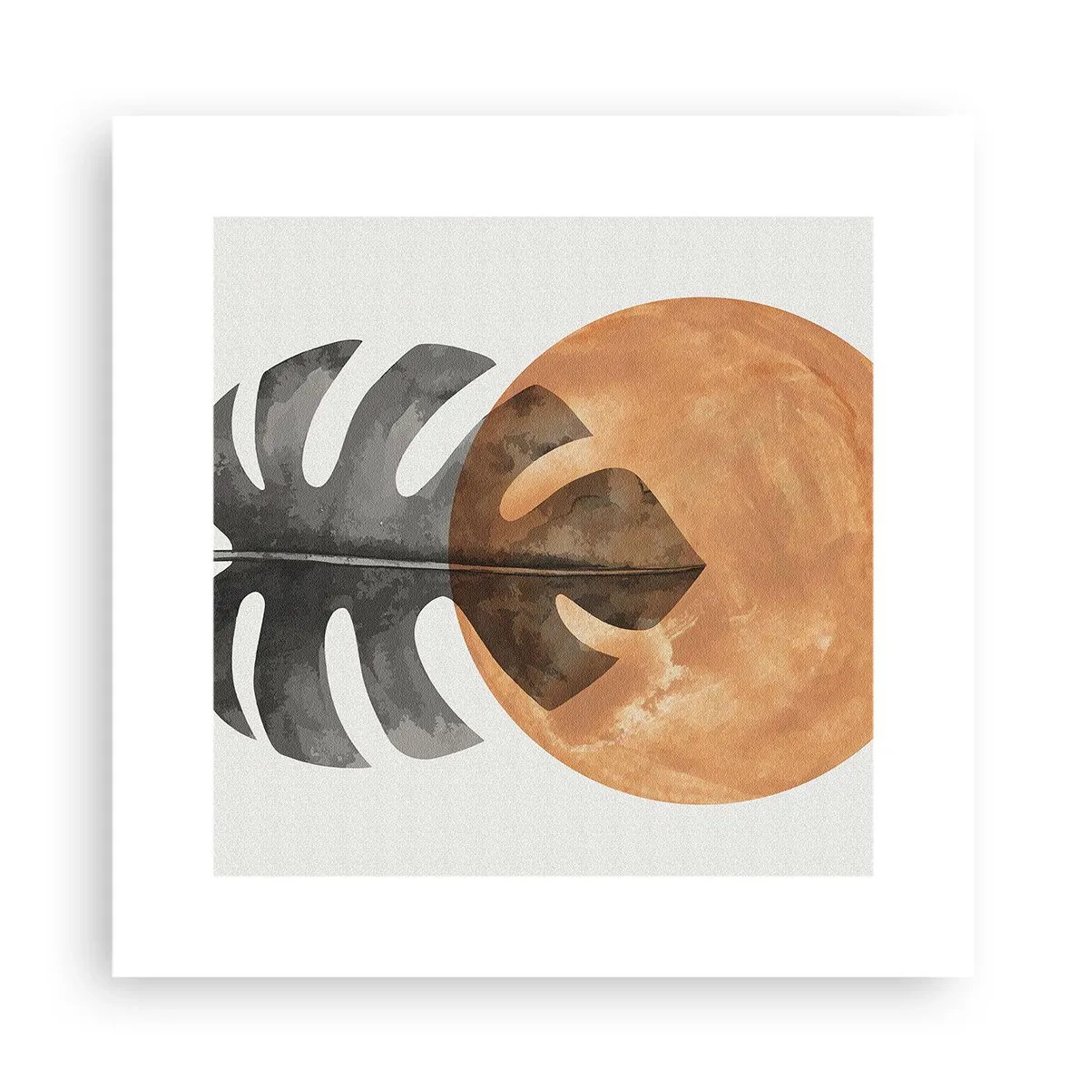 Affisch - Alltid solen - 30x30 cm