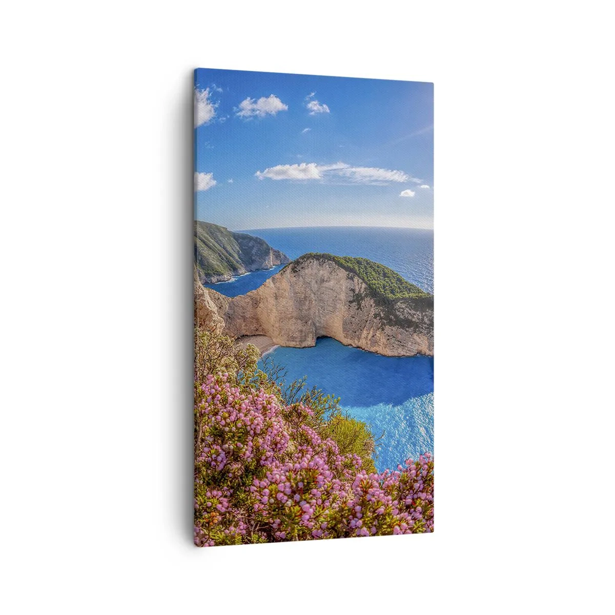Canvastavla - Bild på duk - Min stora grekiska semester - 45x80 cm