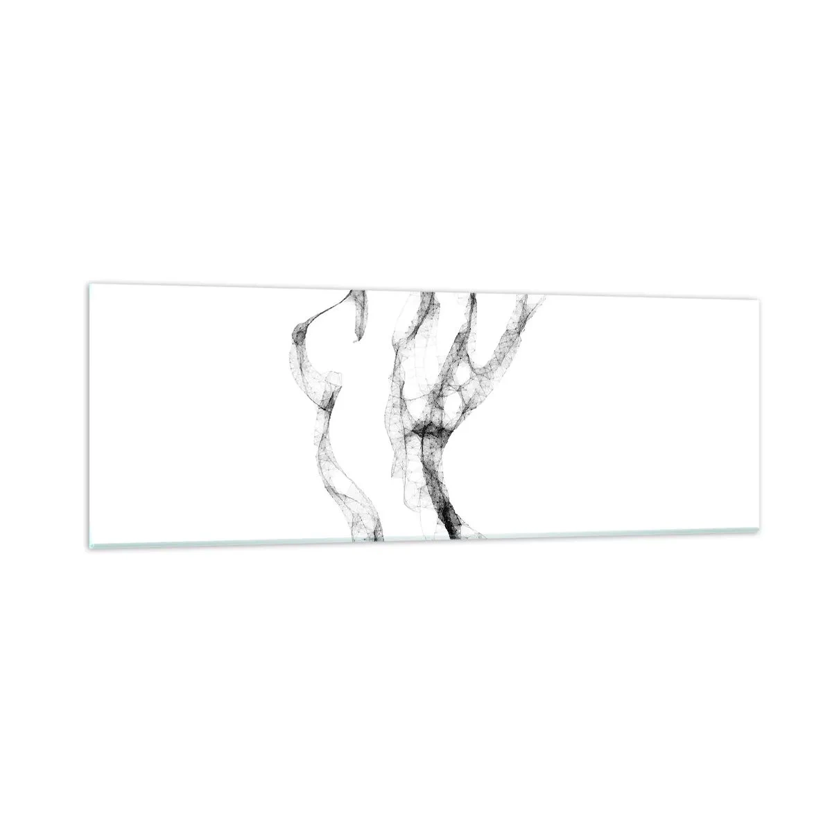 Glastavla - Bild på glas - Vacker och stark - 90x30 cm