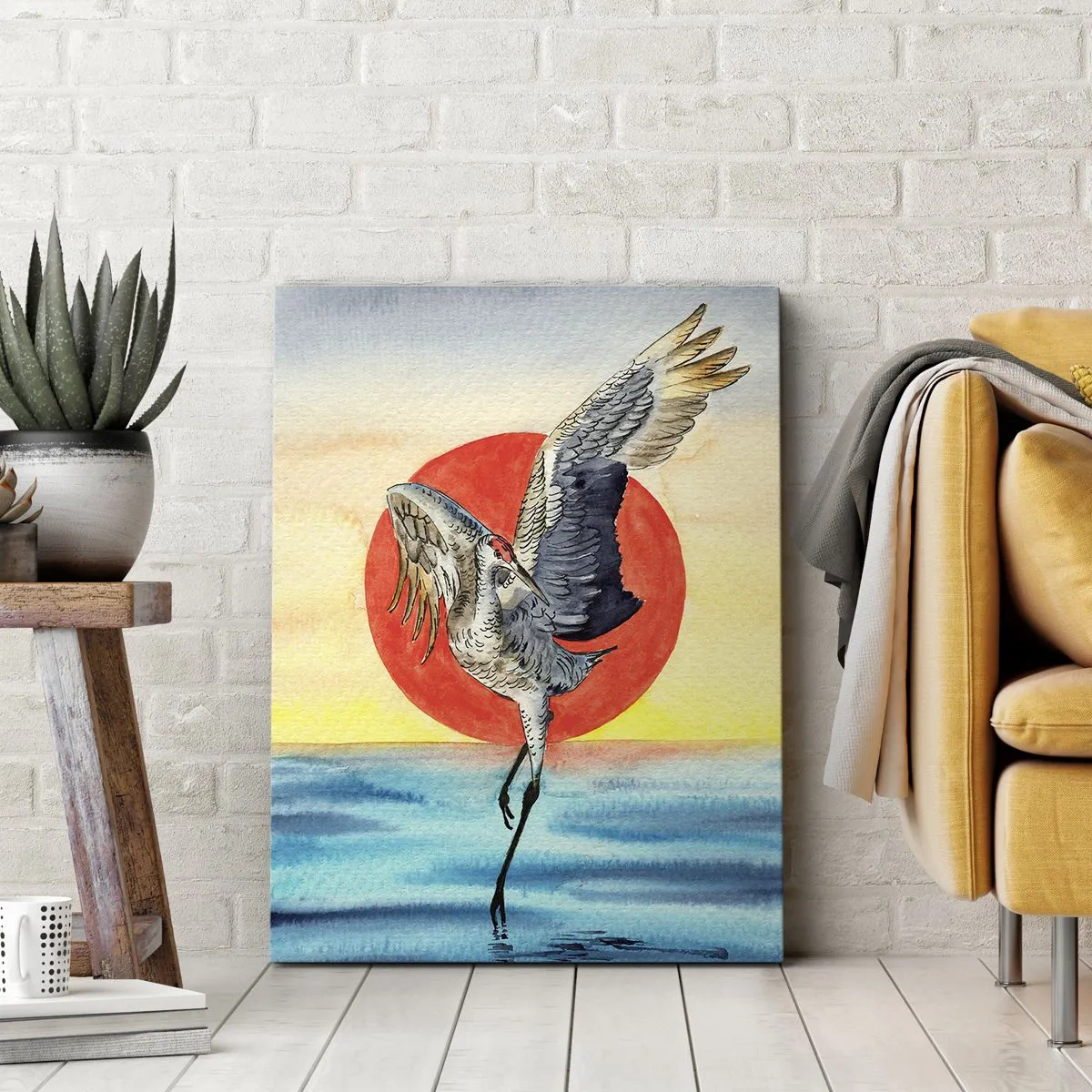 Canvastavla - Bild på duk - Dags att gå tillbaka - 65x120 cm