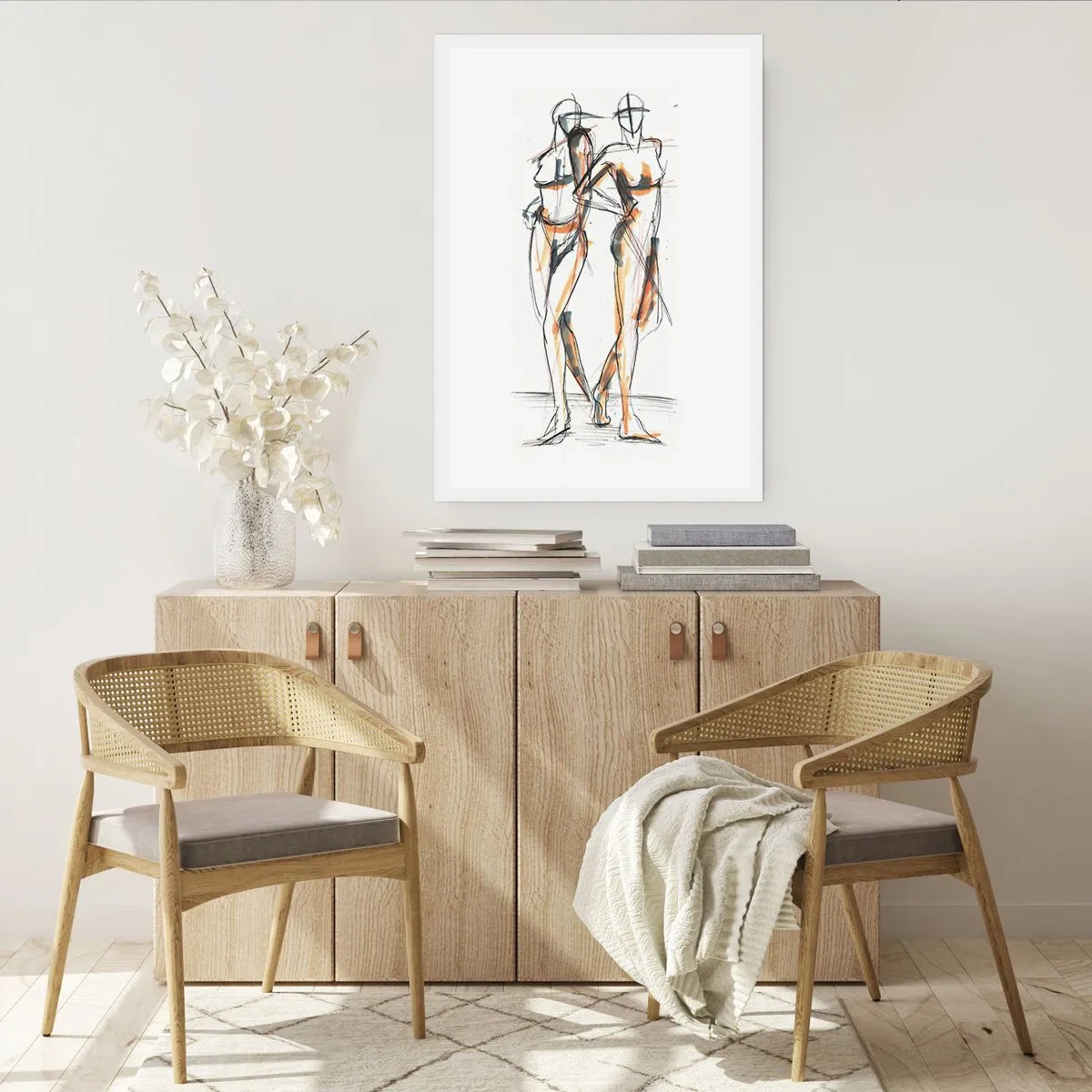 Affisch - Charmens studie - 30x40 cm