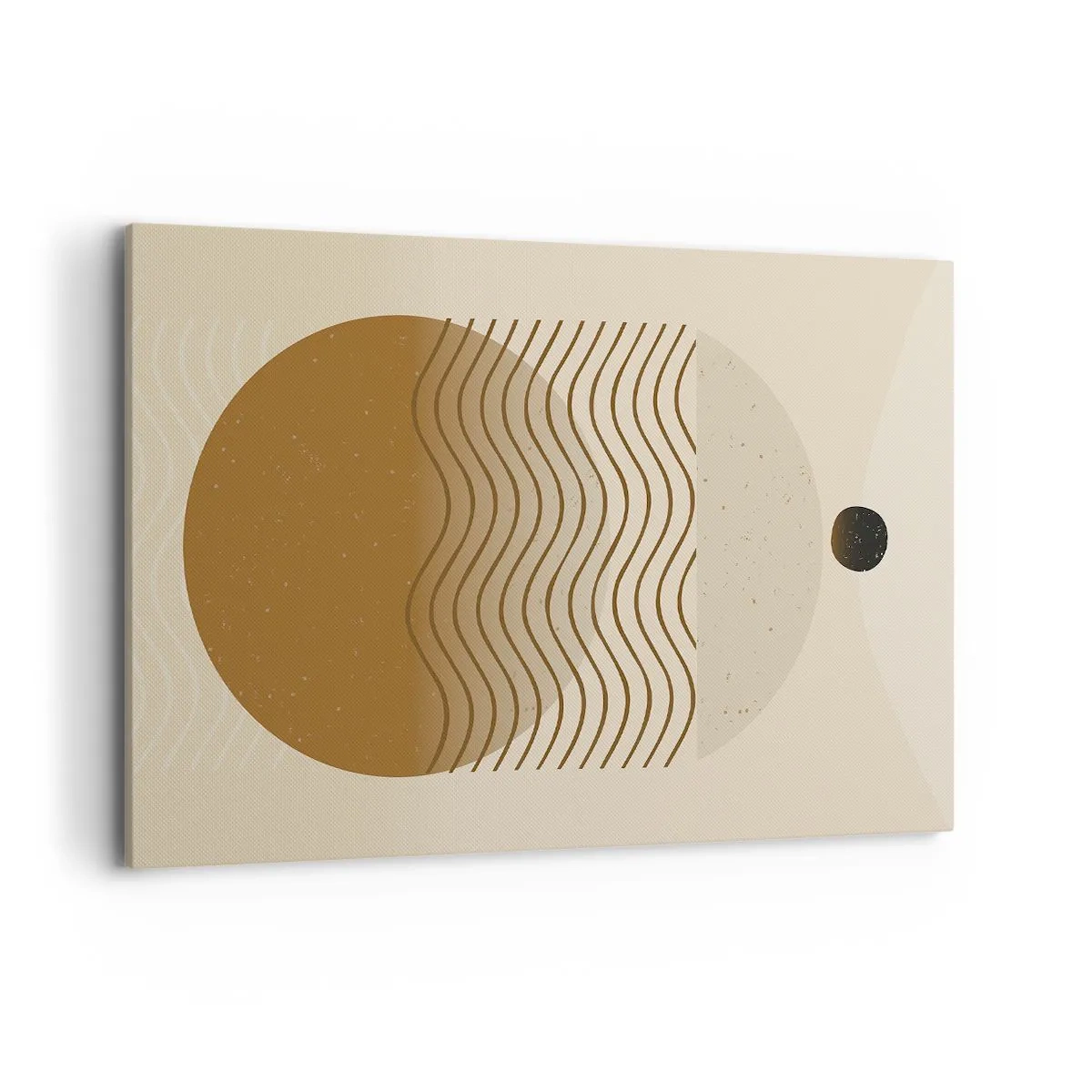 Canvastavla - Bild på duk - Om geometriska figurers ursprung - 120x80 cm