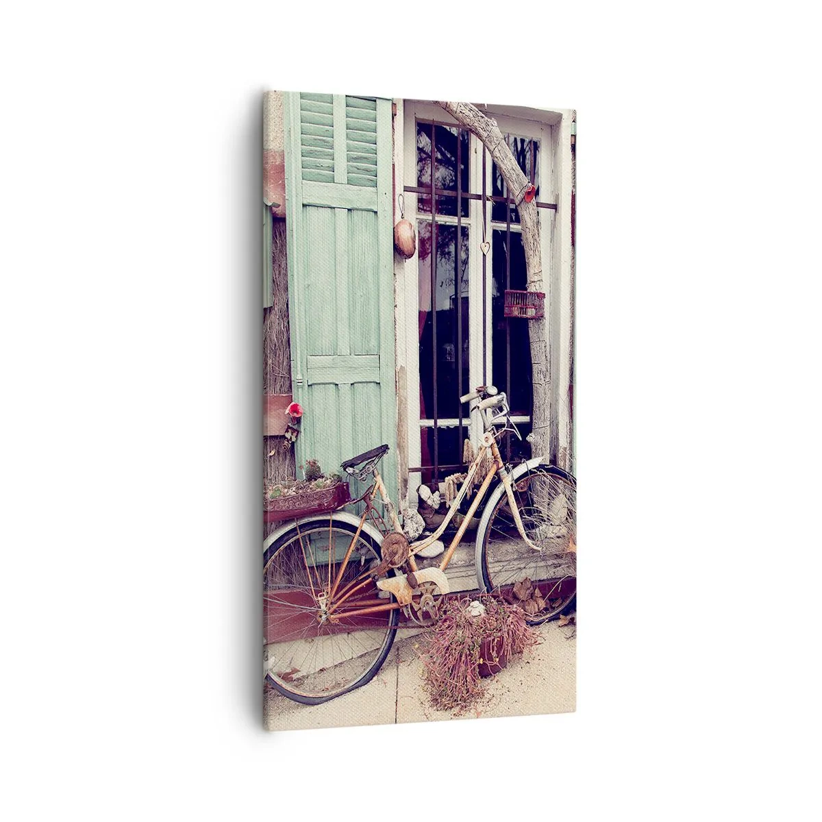 Canvastavla - Bild på duk - Länge leve provinsen - 55x100 cm