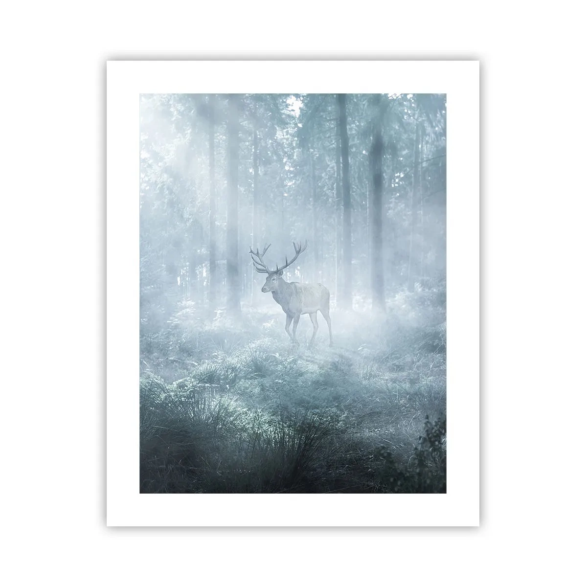 Affisch - Morgonrond runt godset - 40x50 cm