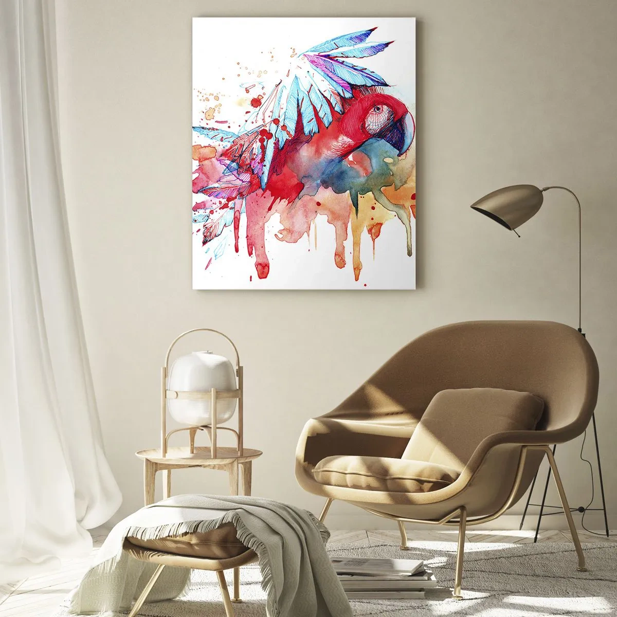 Glastavla - Bild på glas - . - 50x70 cm