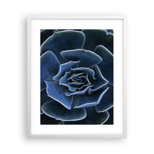 Affisch i vit ram - Öknens blomma - 40x50 cm