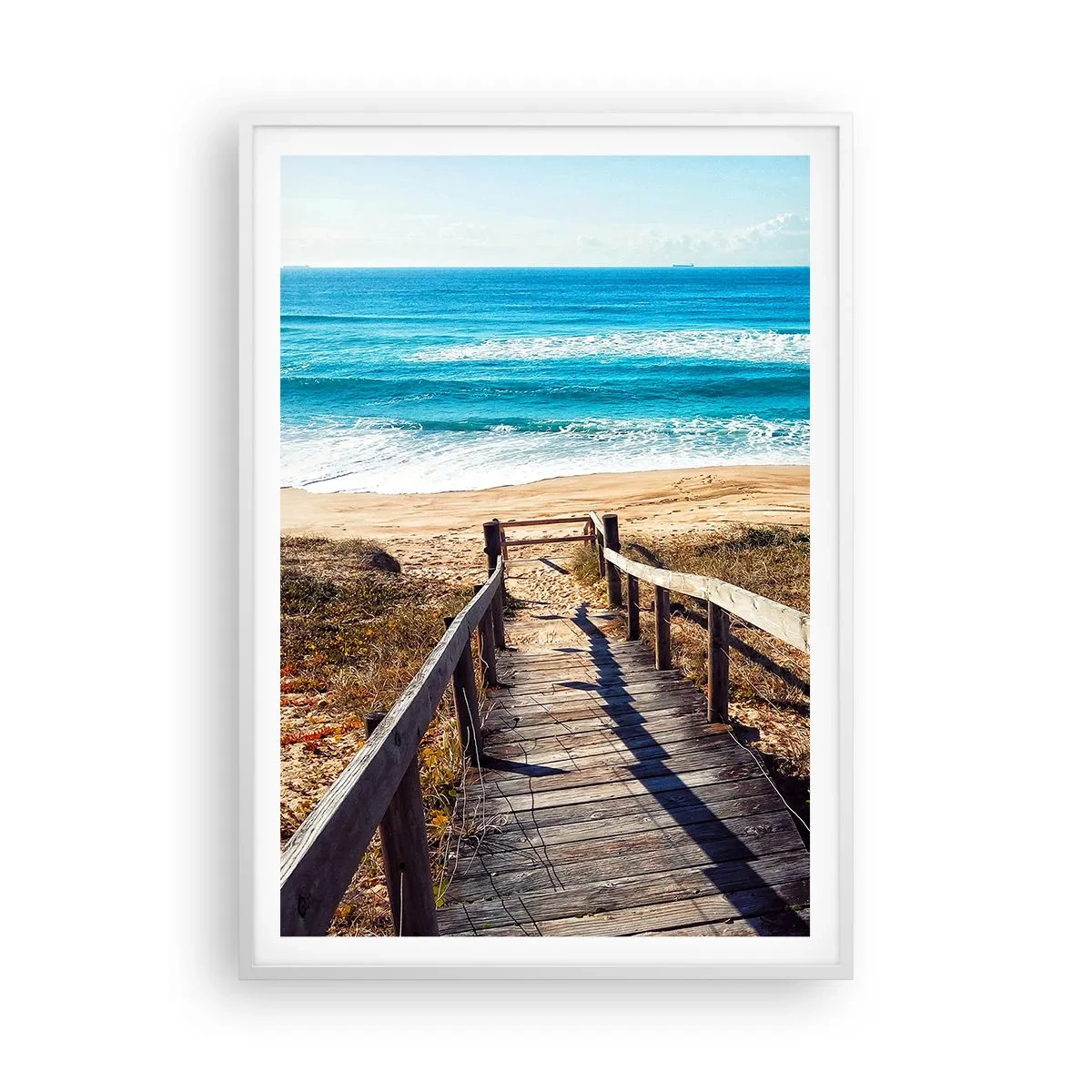 Affisch i vit ram - Spring! - 70x100 cm