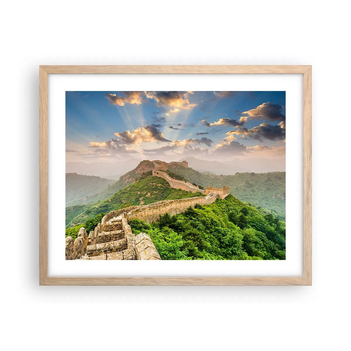 Affisch i ram av ljusek - Tidlös storhet - 50x40 cm