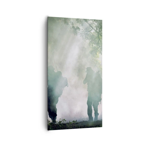 Canvastavla - Bild på duk - En för alla... - 65x120 cm