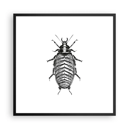 Affisch i svart ram - Vilket exemplar! - 60x60 cm