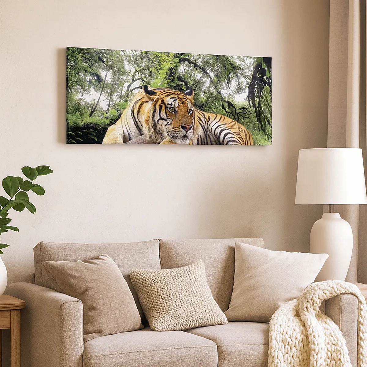 Canvastavla - Bild på duk - Med vänlig hälsning - 30x30 cm