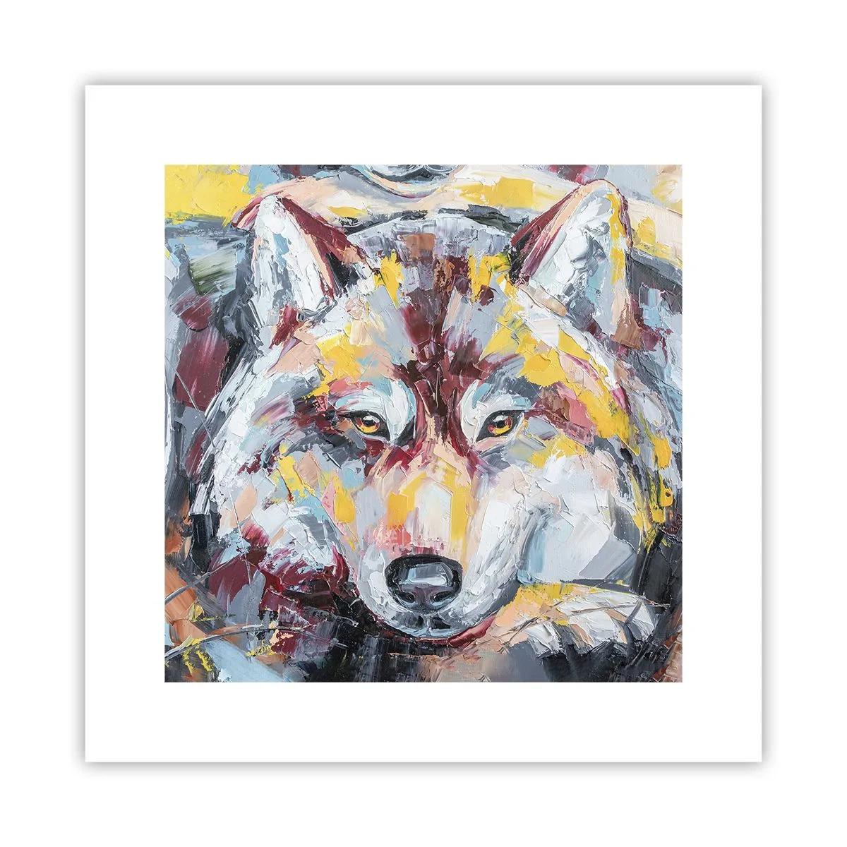 Affisch - Lugnt bland de närmsta - 30x30 cm
