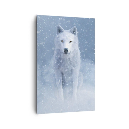 Canvastavla - Bild på duk - I vinter anda - 80x120 cm