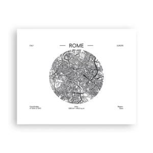 Affisch - Roms anatomi - 50x40 cm