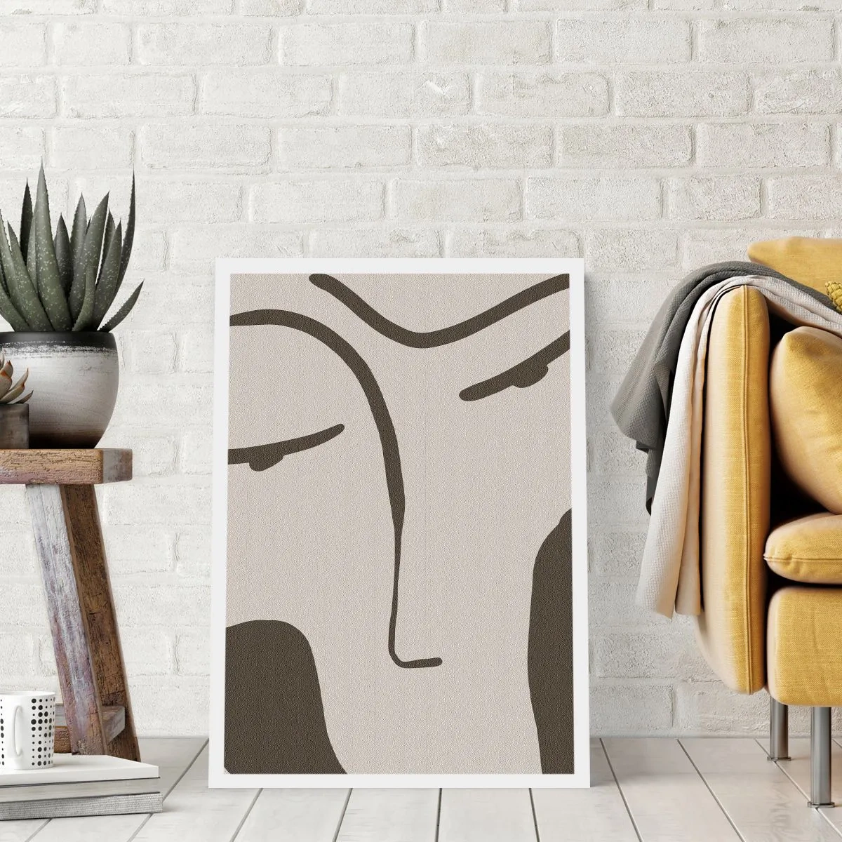 Affisch - Som från en målning av Modigliani - 50x70 cm