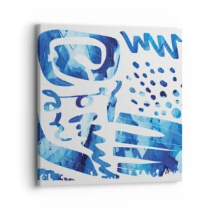 Canvastavla - Bild på duk - Tillbaka till rötterna - 40x40 cm