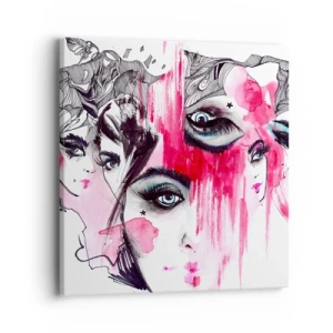 Canvastavla - Bild på duk - , - 40x40 cm