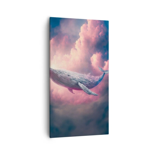 Canvastavla - Bild på duk - Torka dina ögon - 55x100 cm