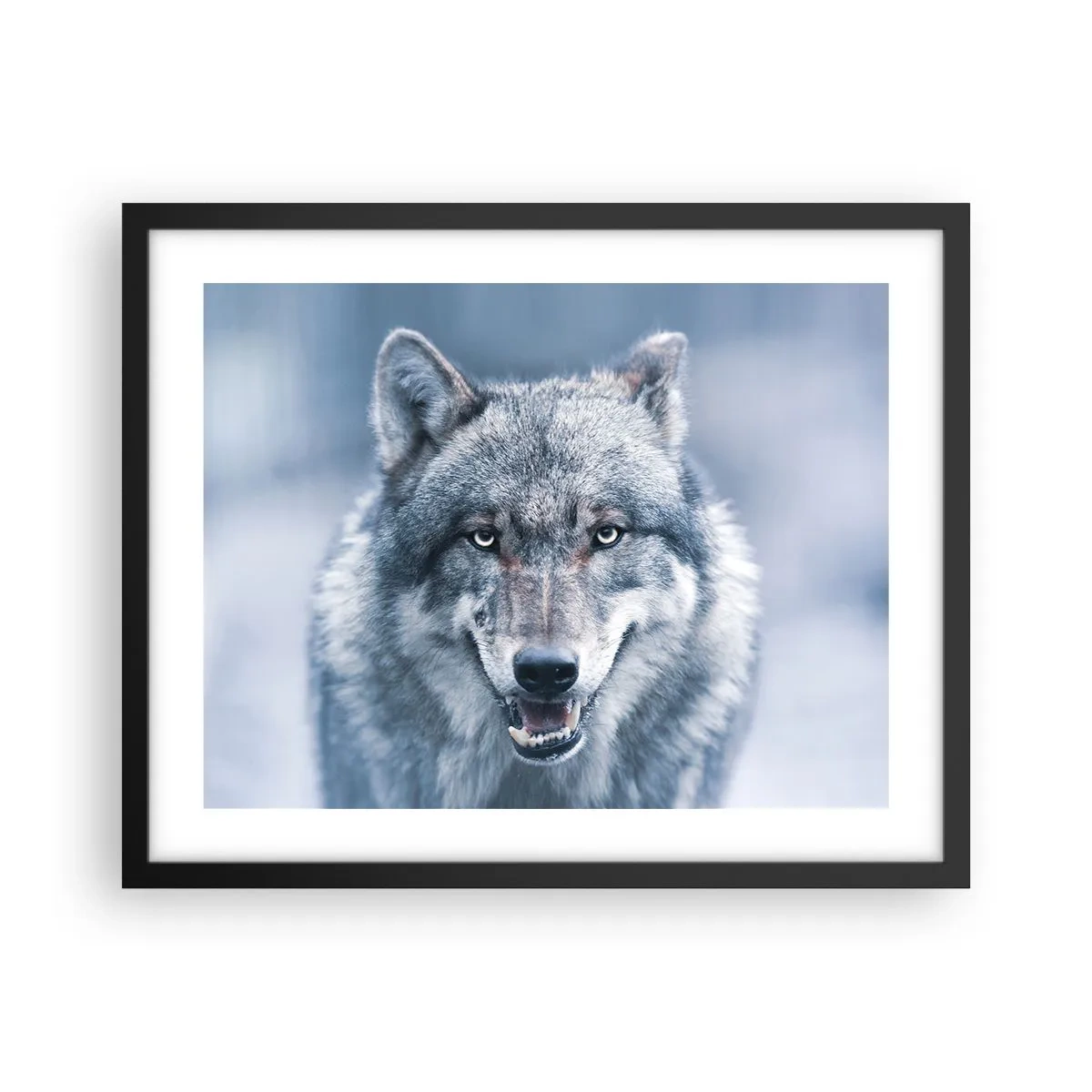 Affisch i svart ram - Tar du utmaningen? - 50x40 cm