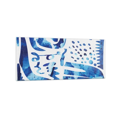 Glastavla - Bild på glas - Tillbaka till rötterna - 120x50 cm