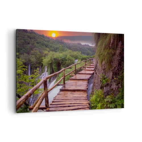 Canvastavla - Bild på duk - Otrolig skönhet - 120x80 cm