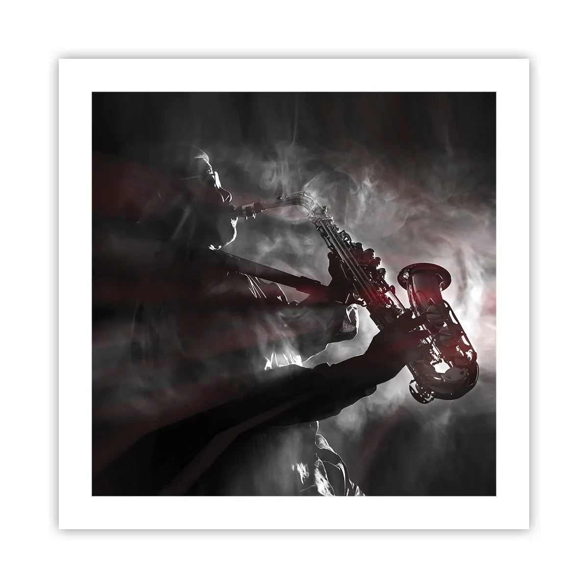 Affisch - I jazzens ångor - 50x50 cm