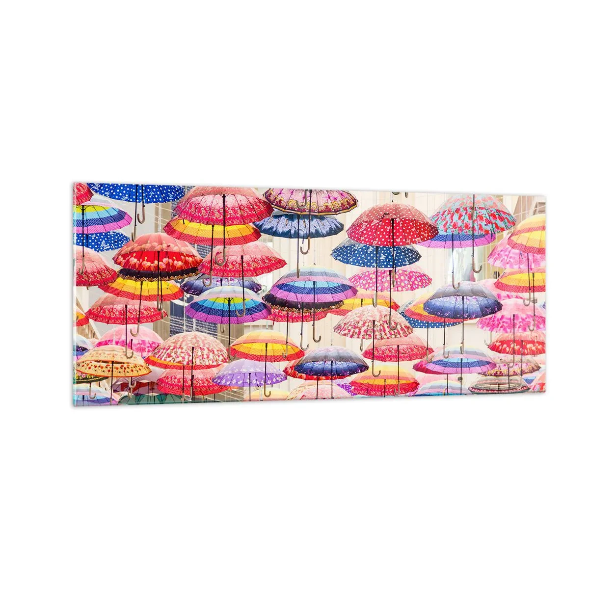 Glastavla - Bild på glas - Stadsäng - 100x40 cm