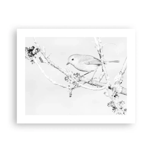 Affisch - Vintermorgon - 50x40 cm