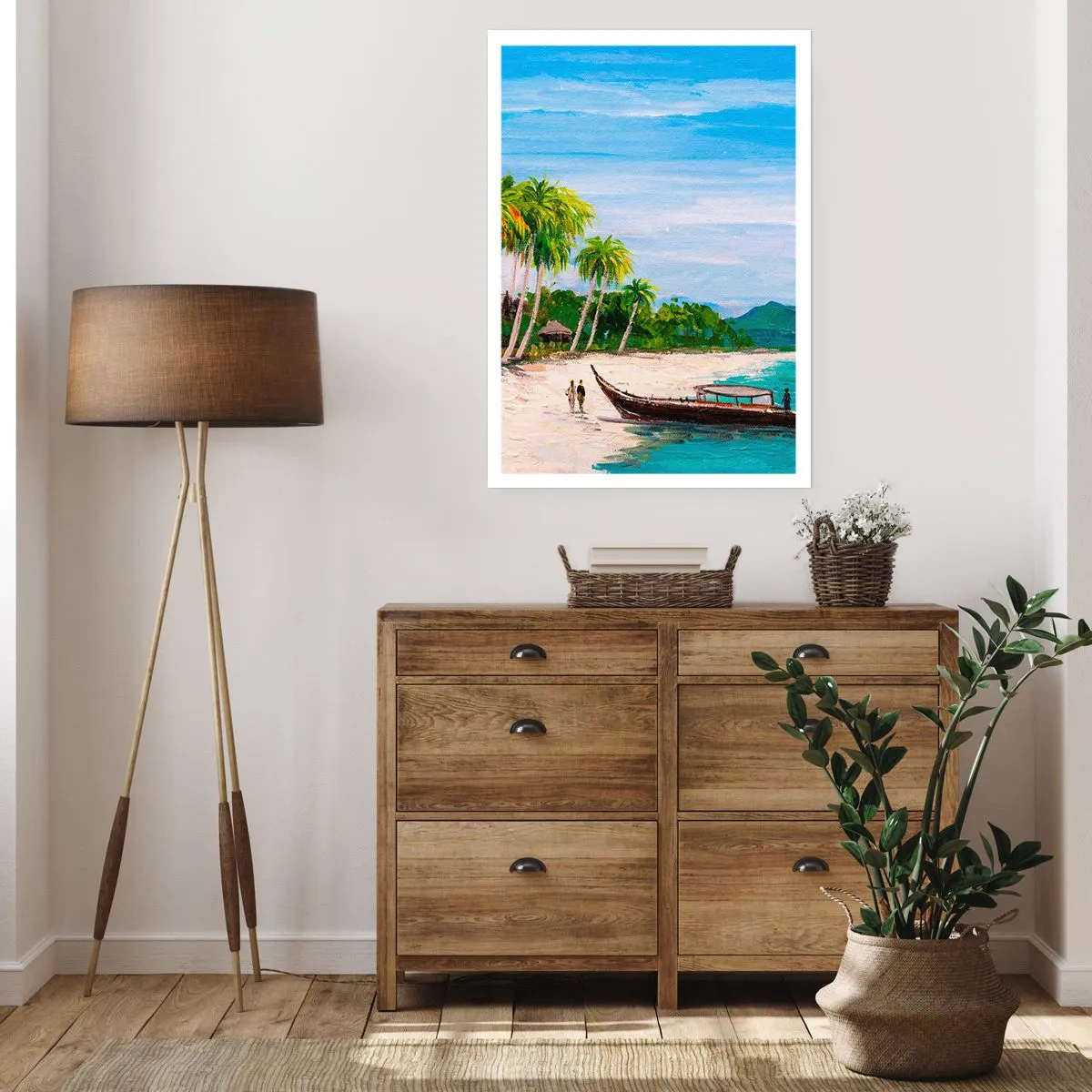 Affisch - En exotisk dröm - 70x100 cm