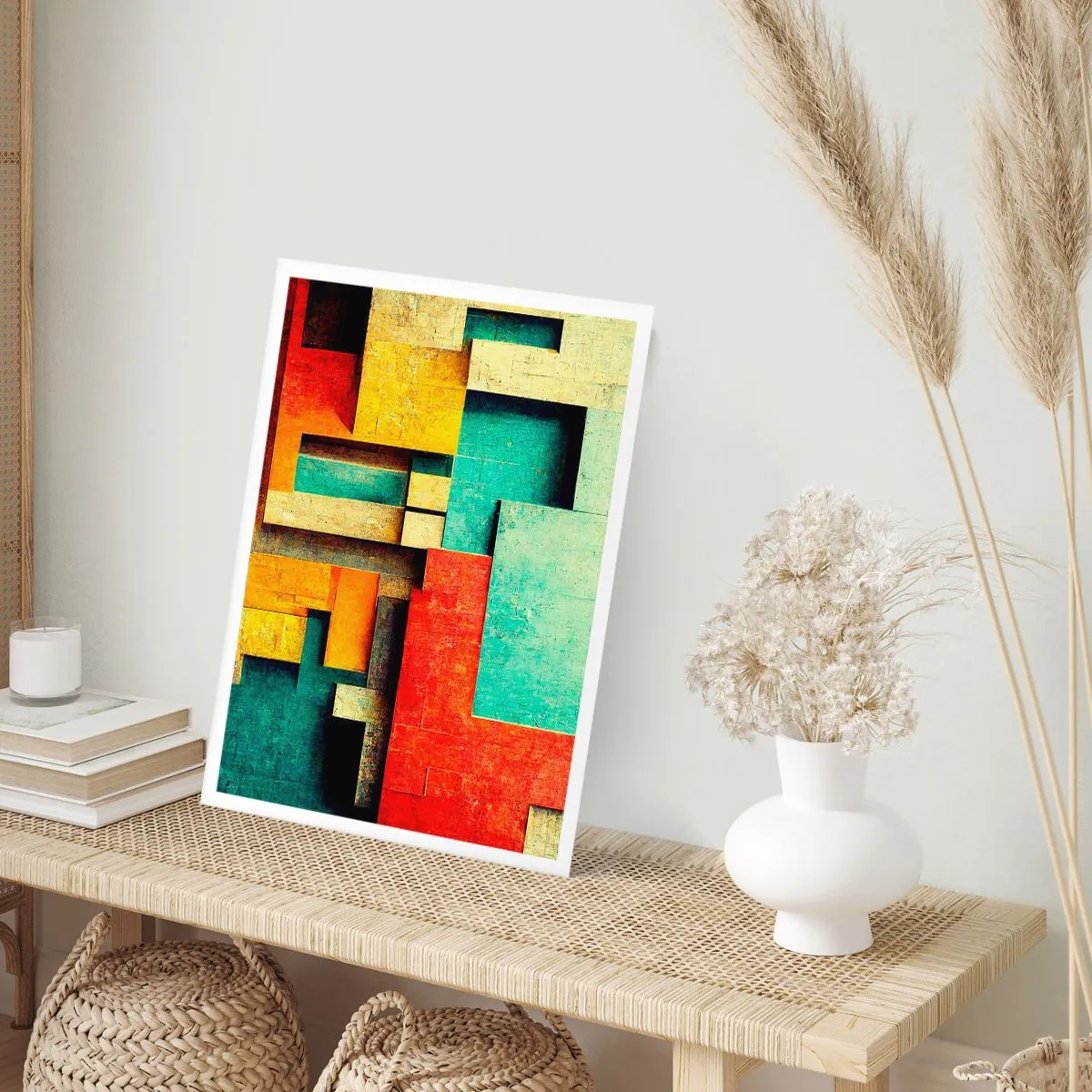 Affisch - Festival av räta vinklar - 30x40 cm