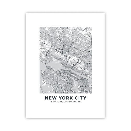 Affisch - Metropolens anatomi - 30x40 cm