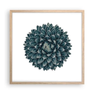 Affisch i ram av ljusek - Öknens stjärna - 50x50 cm