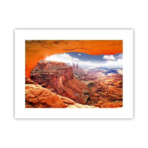 Affisch - Skapat av naturen - 40x30 cm