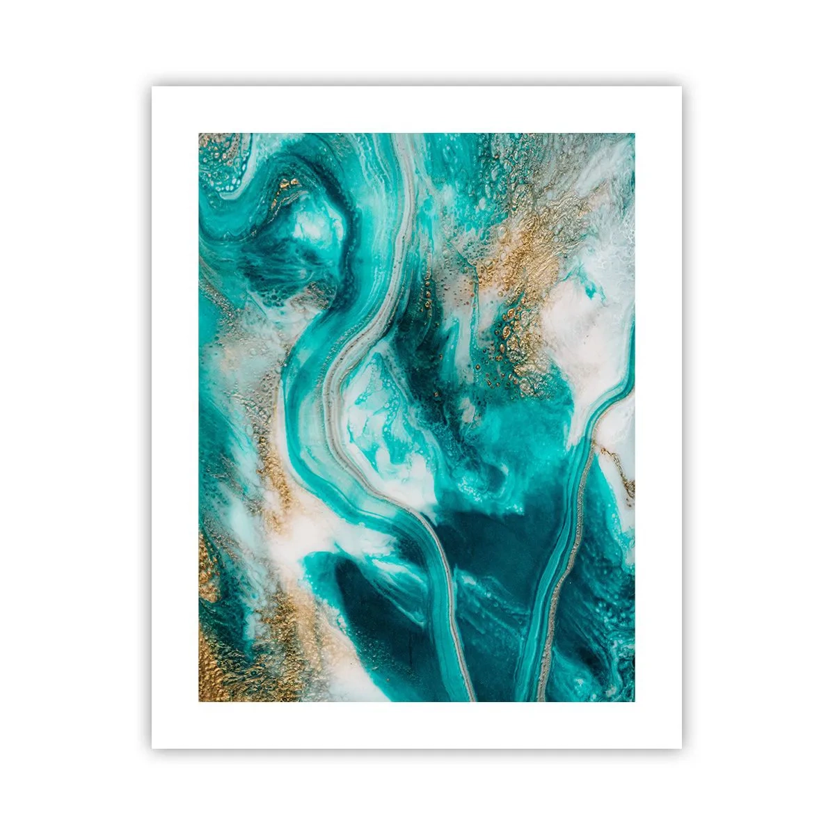 Affisch - Guldflod - 40x50 cm