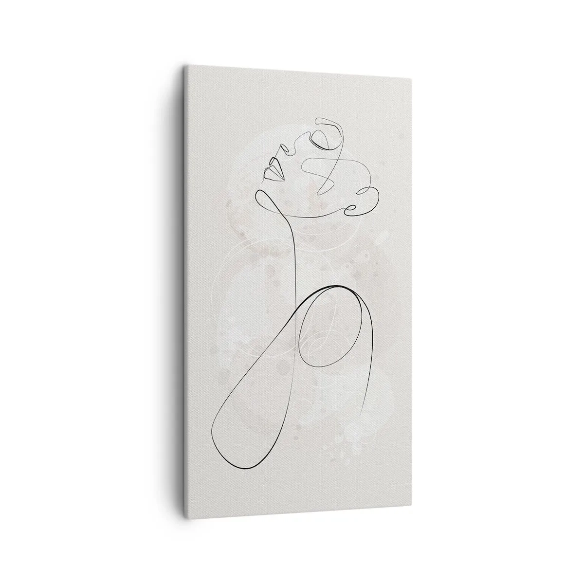 Canvastavla - Bild på duk - Skönhetens spiral - 45x80 cm