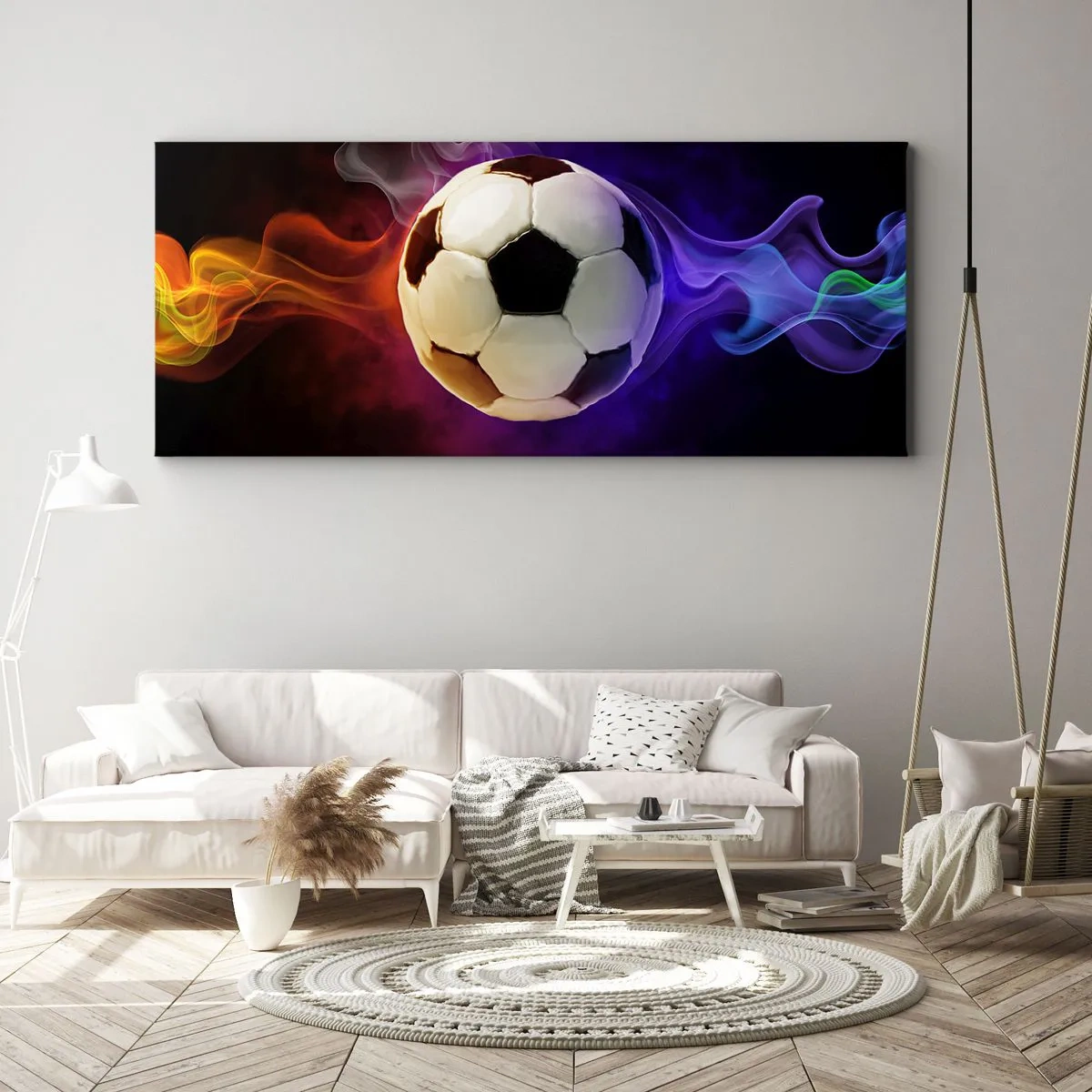 Canvastavla - Bild på duk - Spelets magiska kraft - 100x40 cm