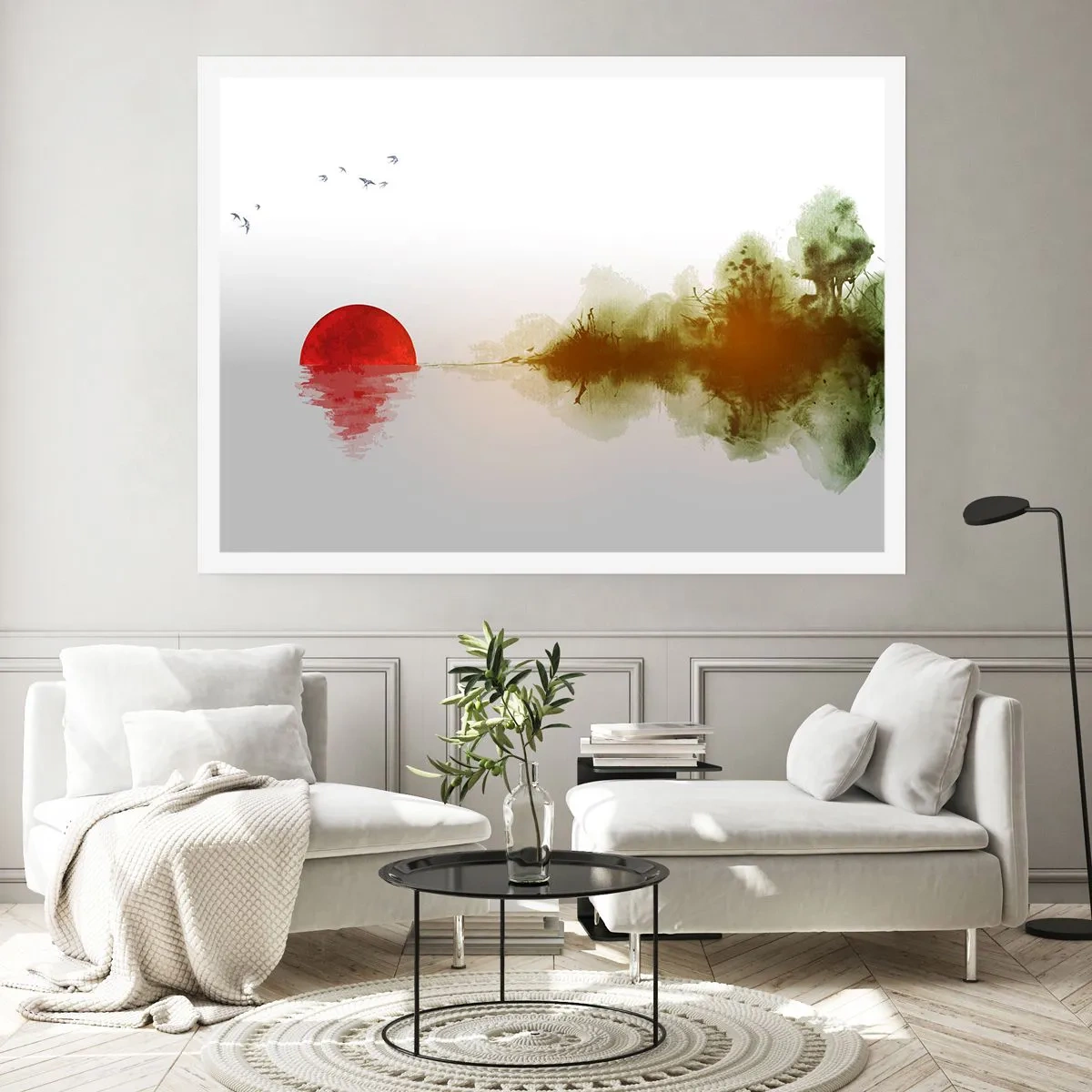 Affisch - Ett löfte om lugn - 70x50 cm