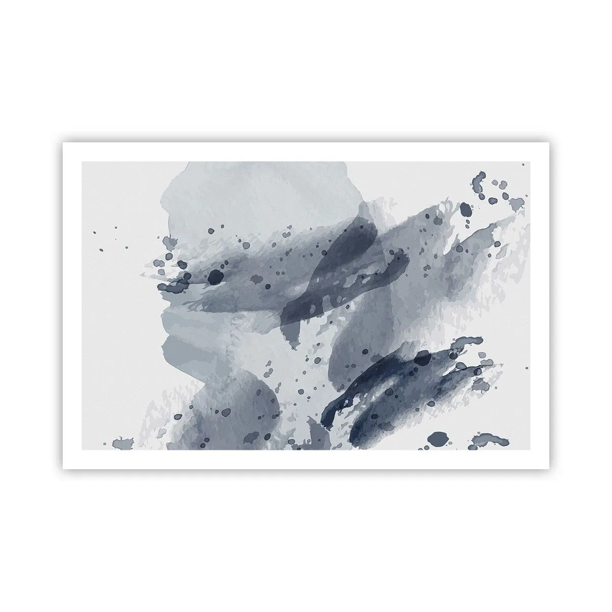 Affisch - Studie om vattnets natur - 91x61 cm