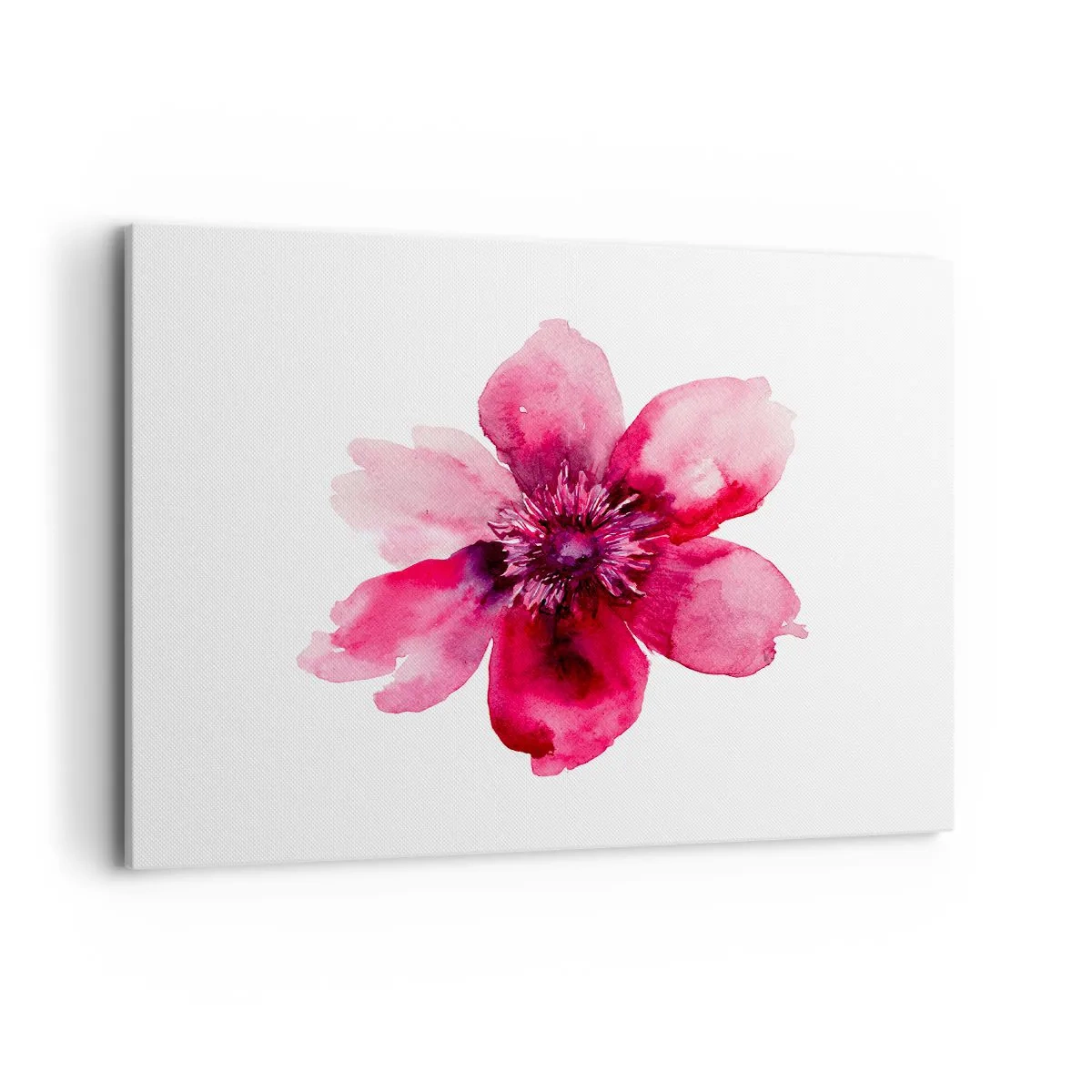 Canvastavla - Bild på duk - Doftande karminkyss - 100x70 cm