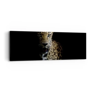 Canvastavla - Bild på duk - Mörk skönhet - 90x30 cm