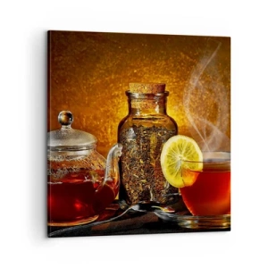 Canvastavla - Bild på duk - I holländska mästarnas stil - 60x60 cm