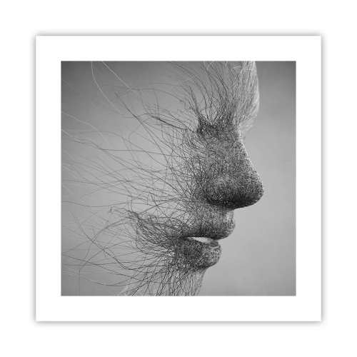 Affisch - Vindens ande - 40x40 cm