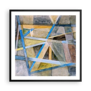 Affisch i svart ram - Rakt fram eller diagonalt? - 60x60 cm