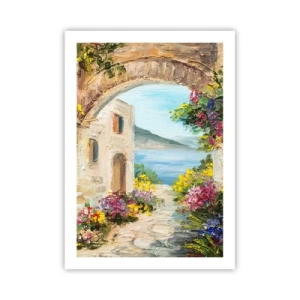 Affisch - Kustprovinsens charm - 50x70 cm